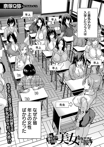 奈塚Q弥❤男は僕だけ！？全方位美女警報！！（単話）｜単話