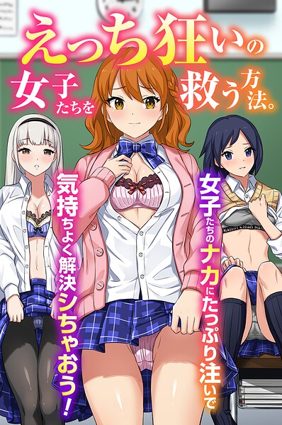 Soch@❤えっち狂いの女子たちを救う方法。女子たちのナカにたっぷり注いで気持ちよく解決シちゃおう！（フルカラーコミック）（単話）｜フルカラー
